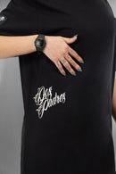 Remera Dos Padres H Unixes 2fathers Negro 7013A