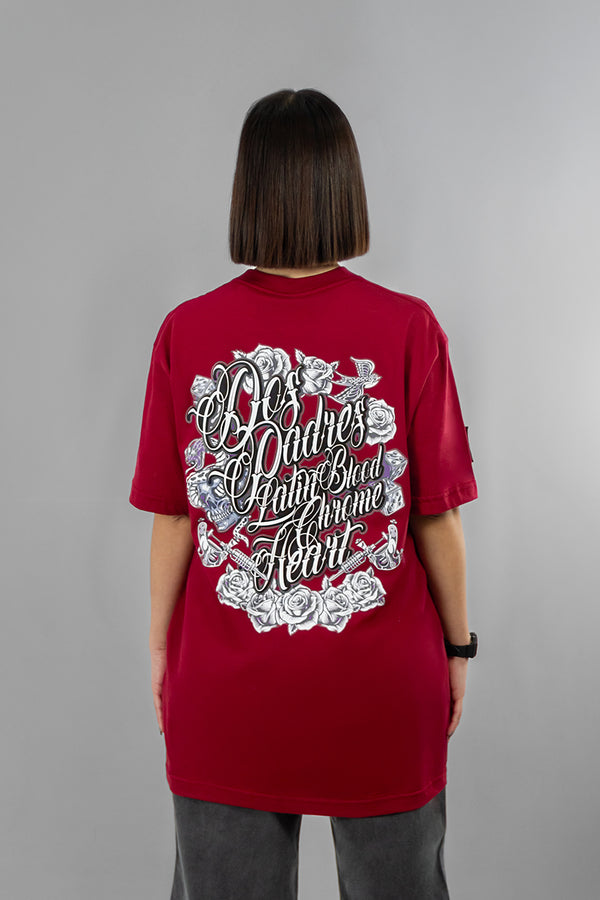 Remera Dos Padres Unixes 2fathers Bordo 7873A