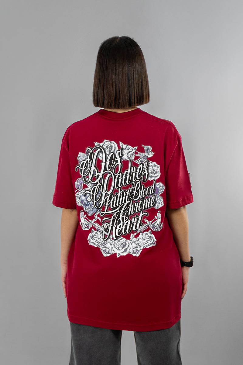 Remera Dos Padres Unixes 2fathers Bordo 7873A