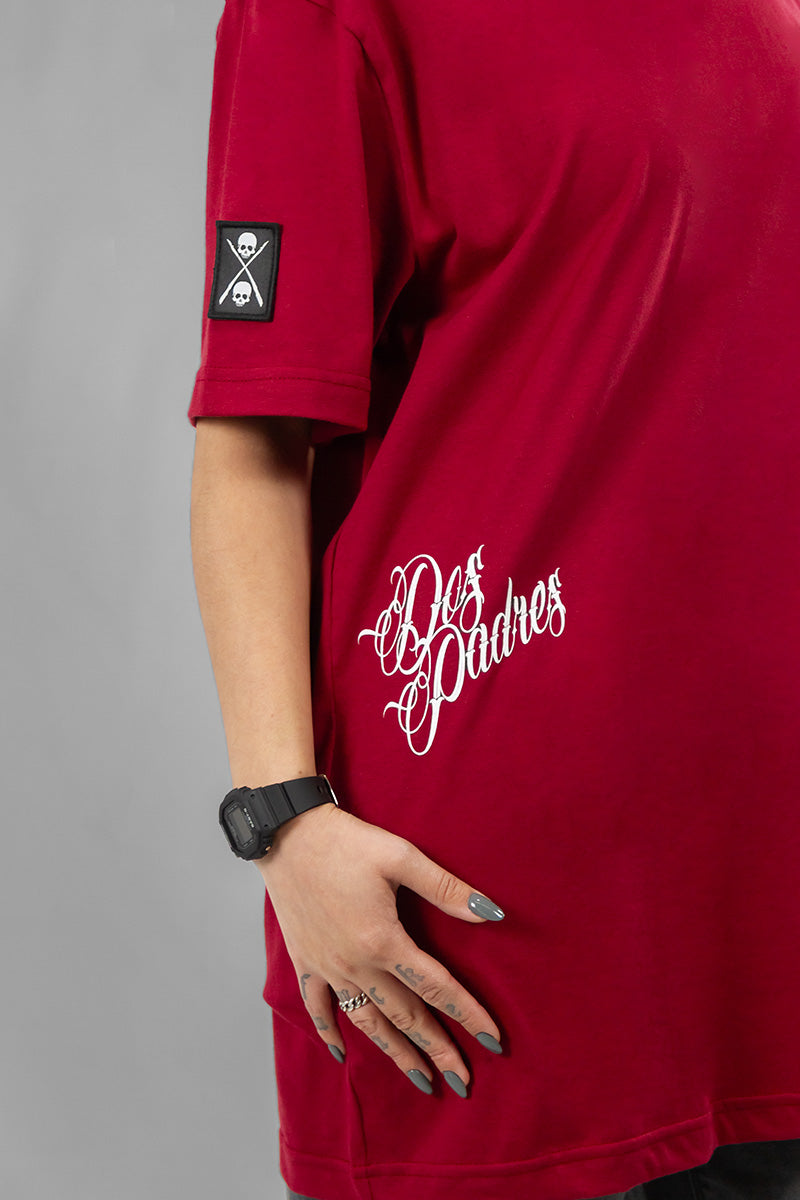 Remera Dos Padres Unixes 2fathers Bordo 7873A