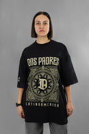 Remera Dos Padres H Unixes Over Negro 7014B