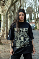 Remera Dos Padres Negro