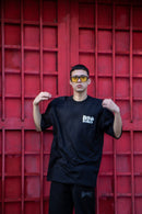 Remera Dos Padres Negro