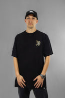 Remera Dos Padres H Regular Negro 7019A