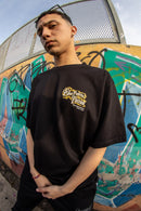 Remera Dos Padres  Regular Negro