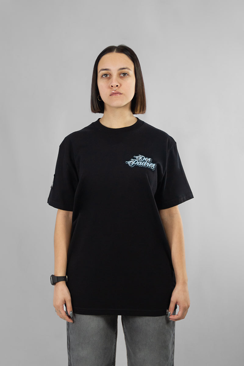 Remera Dos Pares Unixes Regular Negro 7015A