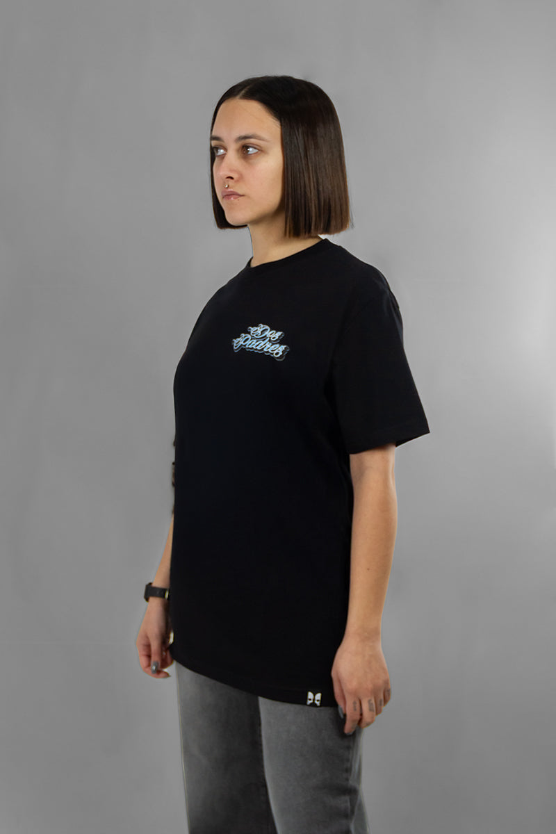 Remera Dos Pares Unixes Regular Negro 7015A