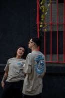 Remera Dos Padres Regular Cemento