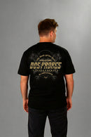 Remera Dos Padres Diseño Negro
