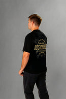 Remera Dos Padres Diseño Negro