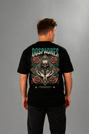 Remera Dos Padres Diseño Negro