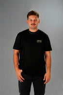 Remera Dos Padres Diseño Negro