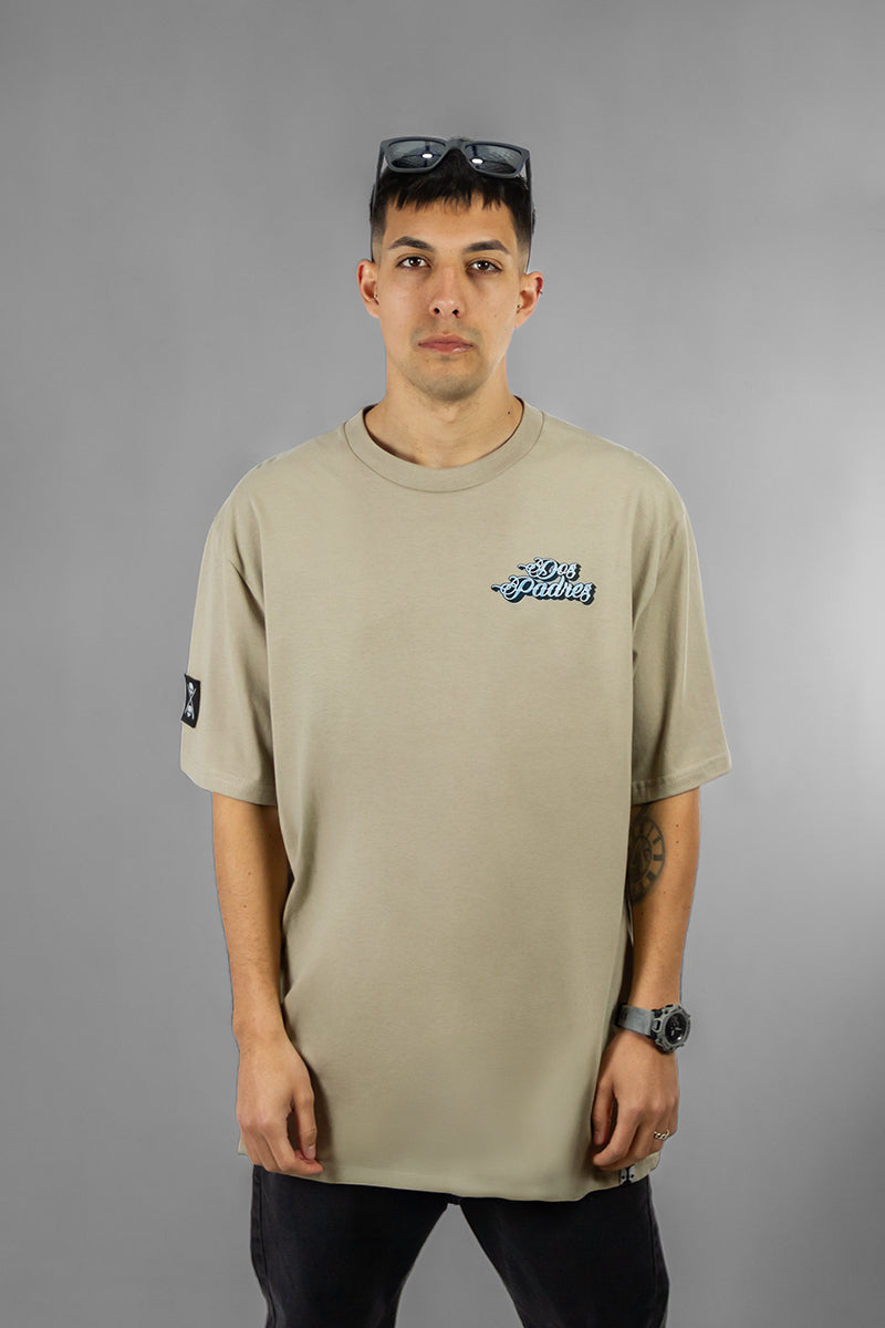 Remera Dos Padres H Regular Cemento 7365A