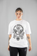 Remera Dos Padres M Oversize 6025 Blanco