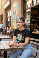 Remera Dos Padres Regular Negro