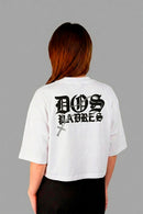 Remera Dos Padres Boxy Blanco