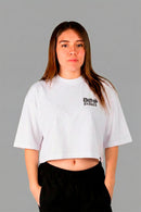 Remera Dos Padres Boxy Blanco