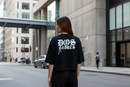 Remera Dos Padres Boxy Negro