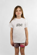 Remera Dos Padres Kids Diseño Blanco
