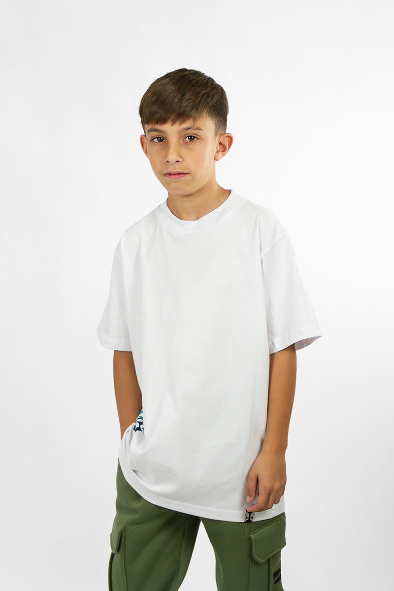 Remera Dos Padres Kids Over G Blanco