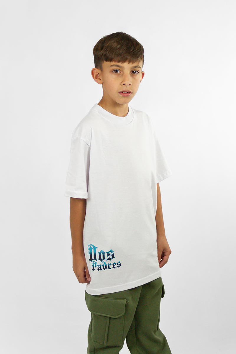 Remera Dos Padres Kids Over G Blanco