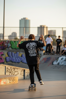 Remera Dos Padres Kids Oversize Negro