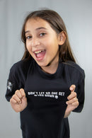 Remera Dos Padres Kids Oversize Negro 6016I