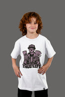 Remera Dos Padres Kids Over Blanco