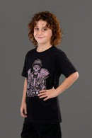 Remera Dos Padres Kids Negro