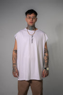 Musculosa Dos Padres H Unisex Oversize 266 Blanco