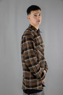 Camisa Dos Padres H Lumberjack Beige Marrón 666H8