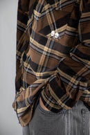 Camisa Dos Padres H Lumberjack Beige Marrón 666H8