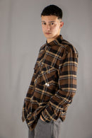 Camisa Dos Padres H Lumberjack Beige Marrón 666H8