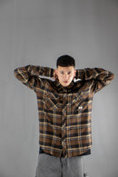 Camisa Dos Padres H Lumberjack Beige Marrón 666H8