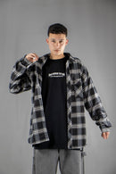 Camisa Dos Padres H Lumberjack Negro/Blanco 658