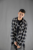 Camisa Dos Padres H Lumberjack Negro/Blanco 658
