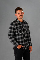 Camisa Dos Padres Lumberjack Negro/Blanco