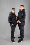 Buzo Dos Padres H Oversize Basics Negro 6011H Unisex