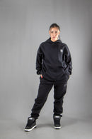 Buzo Dos Padres H Oversize Basics Negro 6011H Unisex