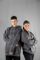 Buzo Dos Padres H Over Hood Gris 6896F Unisex