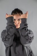 Buzo Dos Padres H Over Hood Gris 6896F Unisex