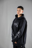 Buzo Dos Padres H Over Hood Negro 6016F Unisex