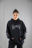 Buzo Dos Padres H Over Hood Negro 6016F Unisex