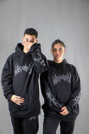 Buzo Dos Padres H Over Hood Negro 6016F Unisex