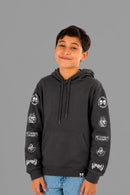Buzo Dos Padres Kids Regular Gris (Prodcuto Outlet)