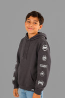 Buzo Dos Padres Kids Regular Gris (Prodcuto Outlet)