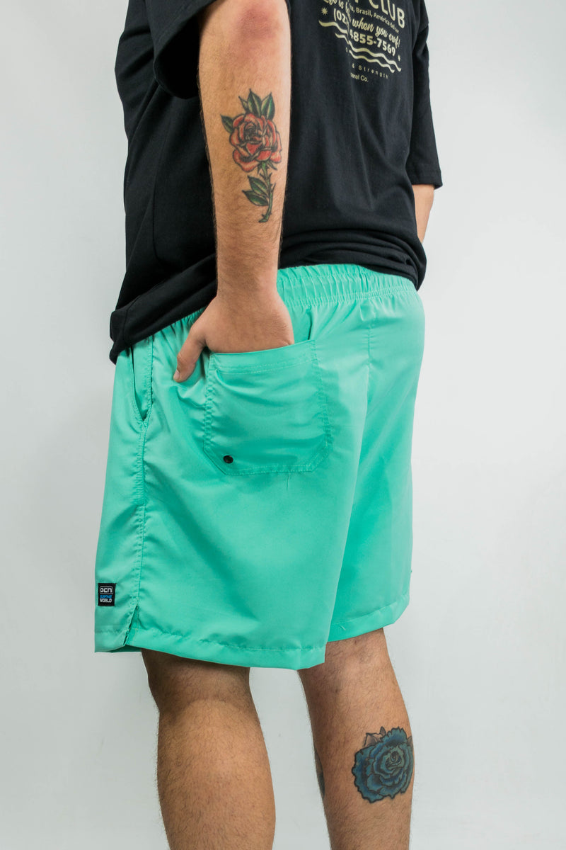 Short De Baño Ocn Hombre Canarias LS Plus Size / Talle Especial - AGUA MARINA