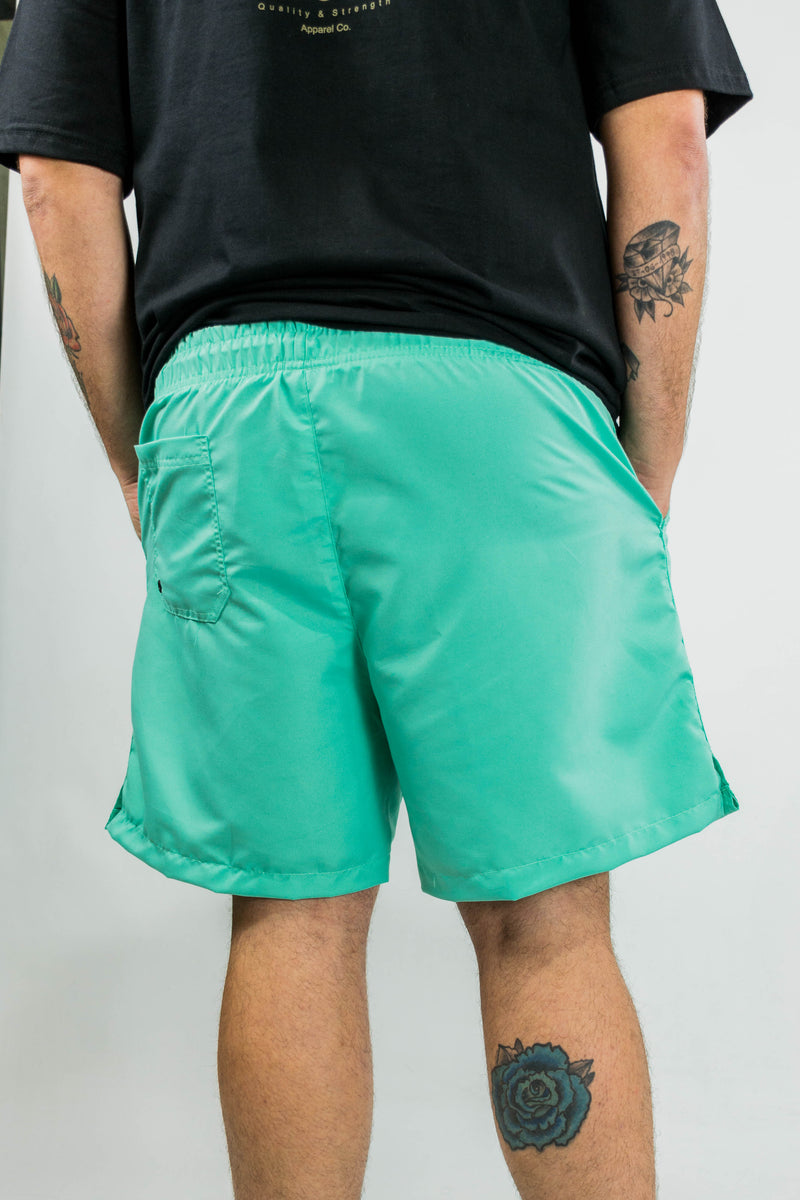 Short De Baño Ocn Hombre Canarias LS Plus Size / Talle Especial - AGUA MARINA