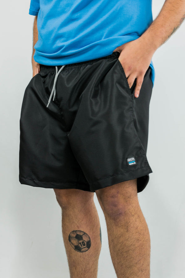 Short De Baño Ocn Hombre Canarias LS Plus Size / Talle Especial -Negro⚫