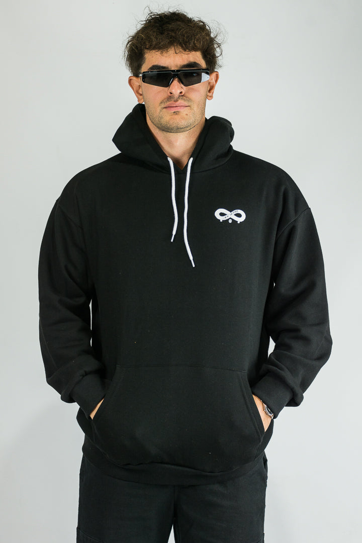 Buzo Element Canguro Infinity Over Hood (Negro)